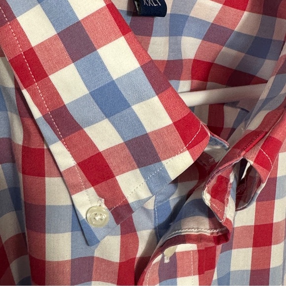 Paul Fredrick Performance Cotton Sport Shirt, XXLT, cotton, spring - Picture 8 of 8